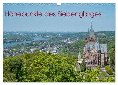 Höhepunkte des Siebengebirges (Wandkalender 2026 DIN A3 quer), CALVENDO Monatskalender