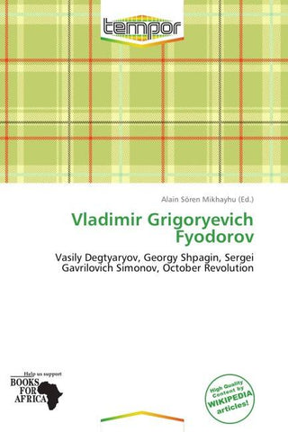 Vladimir Grigoryevich Fyodorov