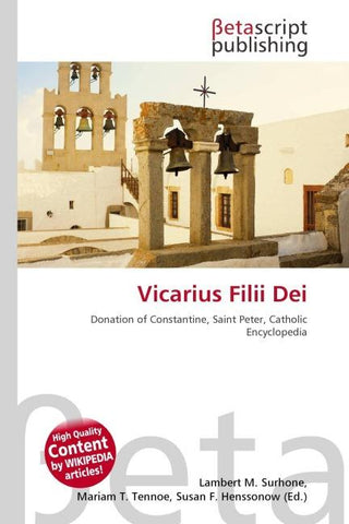 Vicarius Filii Dei