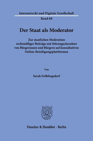 Der Staat als Moderator