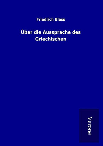 Über die Aussprache des Griechischen