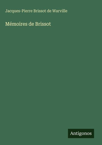 Mémoires de Brissot