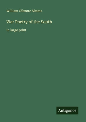 War Poetry of the South