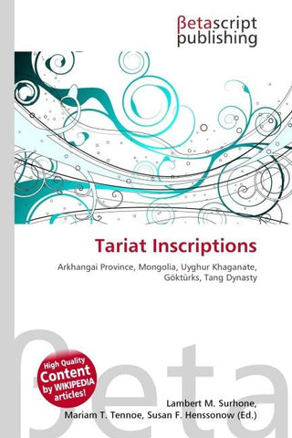 Tariat Inscriptions