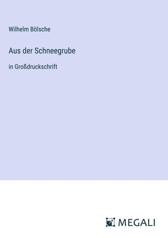 Aus der Schneegrube