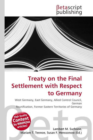 Treaty on the Final Settlement with Respect to Germany