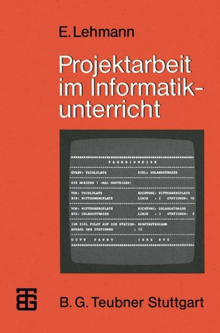 Projektarbeit im Informatikunterricht