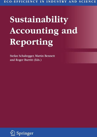 Sustainability Accounting and Reporting