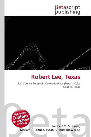Robert Lee, Texas