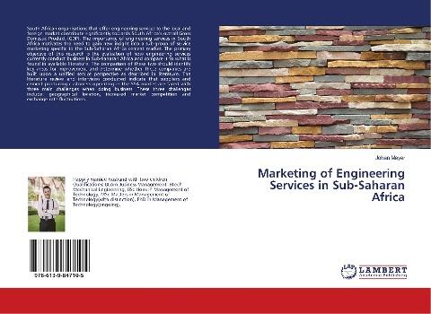 Marketing of Engineering Services in Sub-Saharan Africa