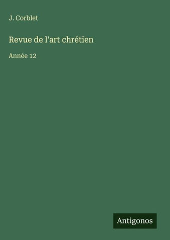 Revue de l'art chrétien