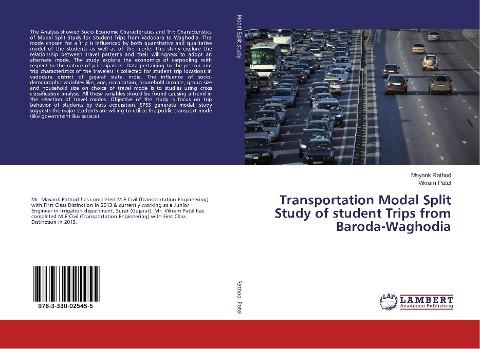 Transportation Modal Split Study of student Trips from Baroda-Waghodia
