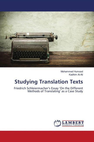 Studying Translation Texts
