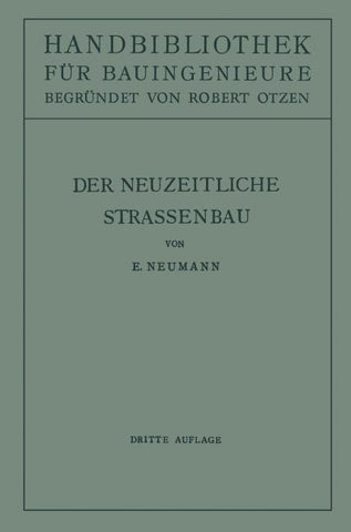 Der neuzeitliche Straßenbau