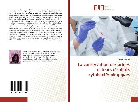 La conservation des urines et leurs résultats cytobactériologiques
