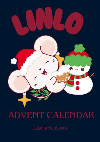 Advent Calendar Coloring Book