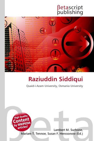 Raziuddin Siddiqui
