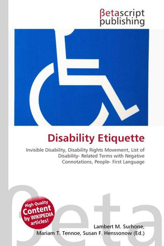 Disability Etiquette