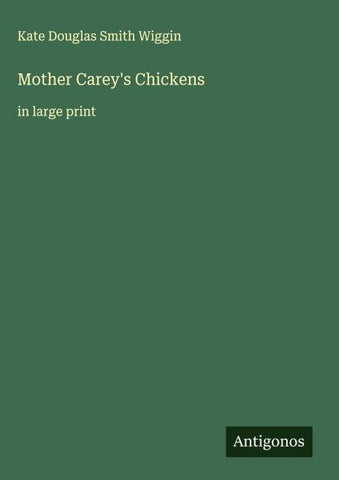 Mother Carey's Chickens