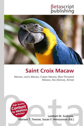 Saint Croix Macaw