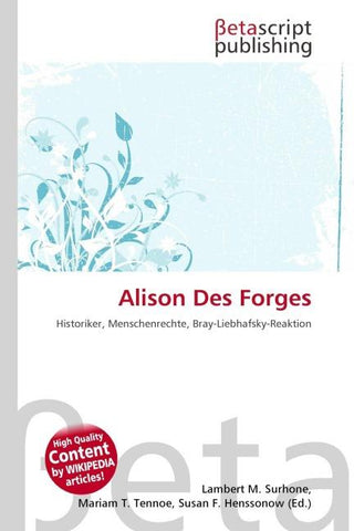 Alison Des Forges