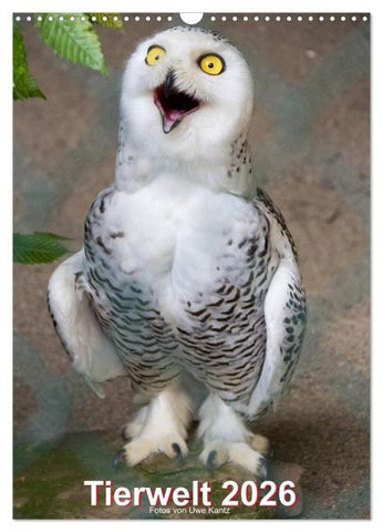 Tiere (Wandkalender 2026 DIN A3 hoch), CALVENDO Monatskalender
