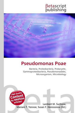 Pseudomonas Poae