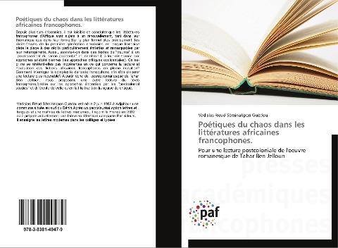 Poétiques du chaos dans les littératures africaines francophones.