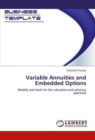 Variable Annuities and Embedded Options