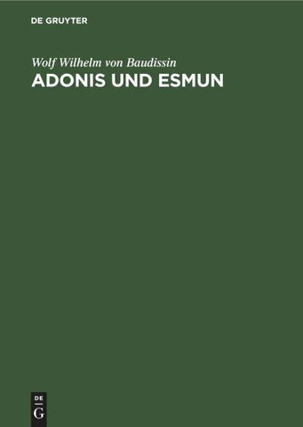 Adonis und Esmun