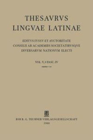 Thesaurus linguae Latinae. . e - ezoani / emetior - eo