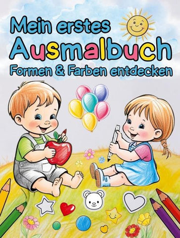Mein erstes Ausmalbuch für Kinder ab 2 Jahre