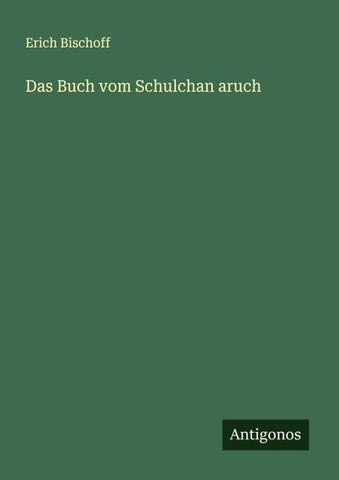 Das Buch vom Schulchan aruch