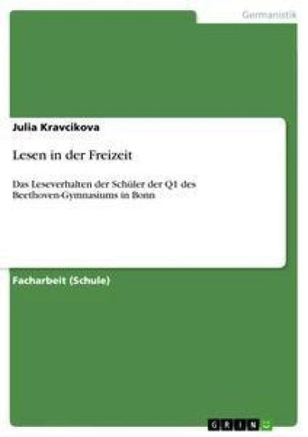 Lesen in der Freizeit