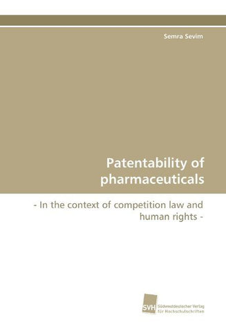 Patentability of pharmaceuticals