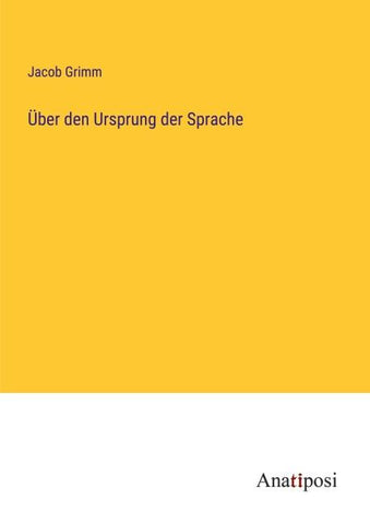 Über den Ursprung der Sprache
