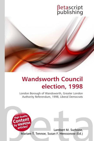 Wandsworth Council election, 1998