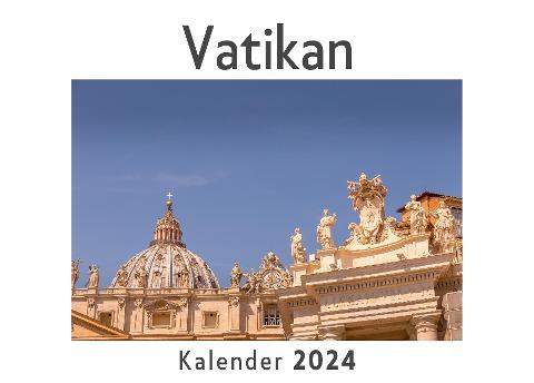 Vatikan (Wandkalender 2024, Kalender DIN A4 quer, Monatskalender im Querformat mit Kalendarium, Das perfekte Geschenk)