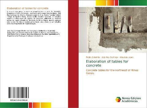 Elaboration of tables for concrete