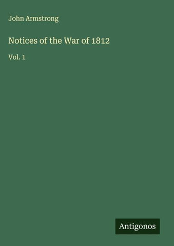 Notices of the War of 1812