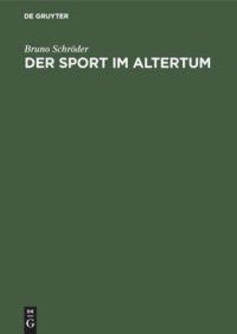 Der Sport im Altertum