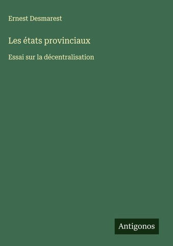 Les états provinciaux