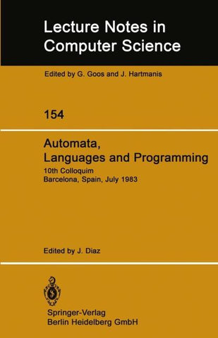 Automata, Languages and Programming