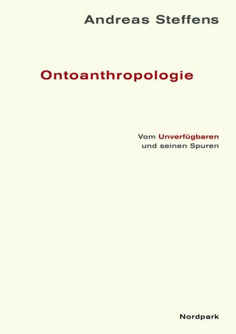 Ontoanthropologie