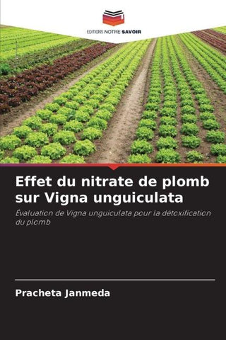 Effet du nitrate de plomb sur Vigna unguiculata