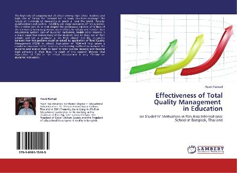 Effectiveness of Total Quality Management   in Education