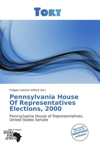 Pennsylvania House Of Representatives Elections, 2000