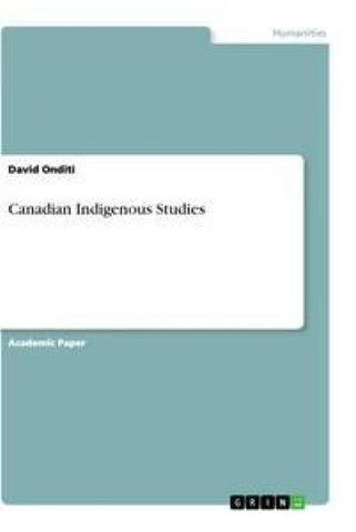 Canadian Indigenous Studies