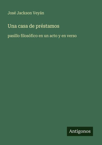 Una casa de préstamos