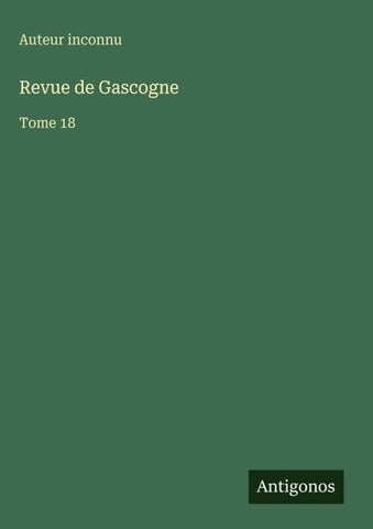 Revue de Gascogne